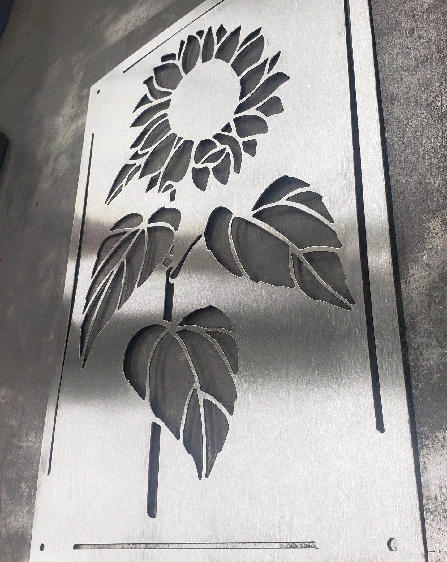 Sun Flower - Metal Sign