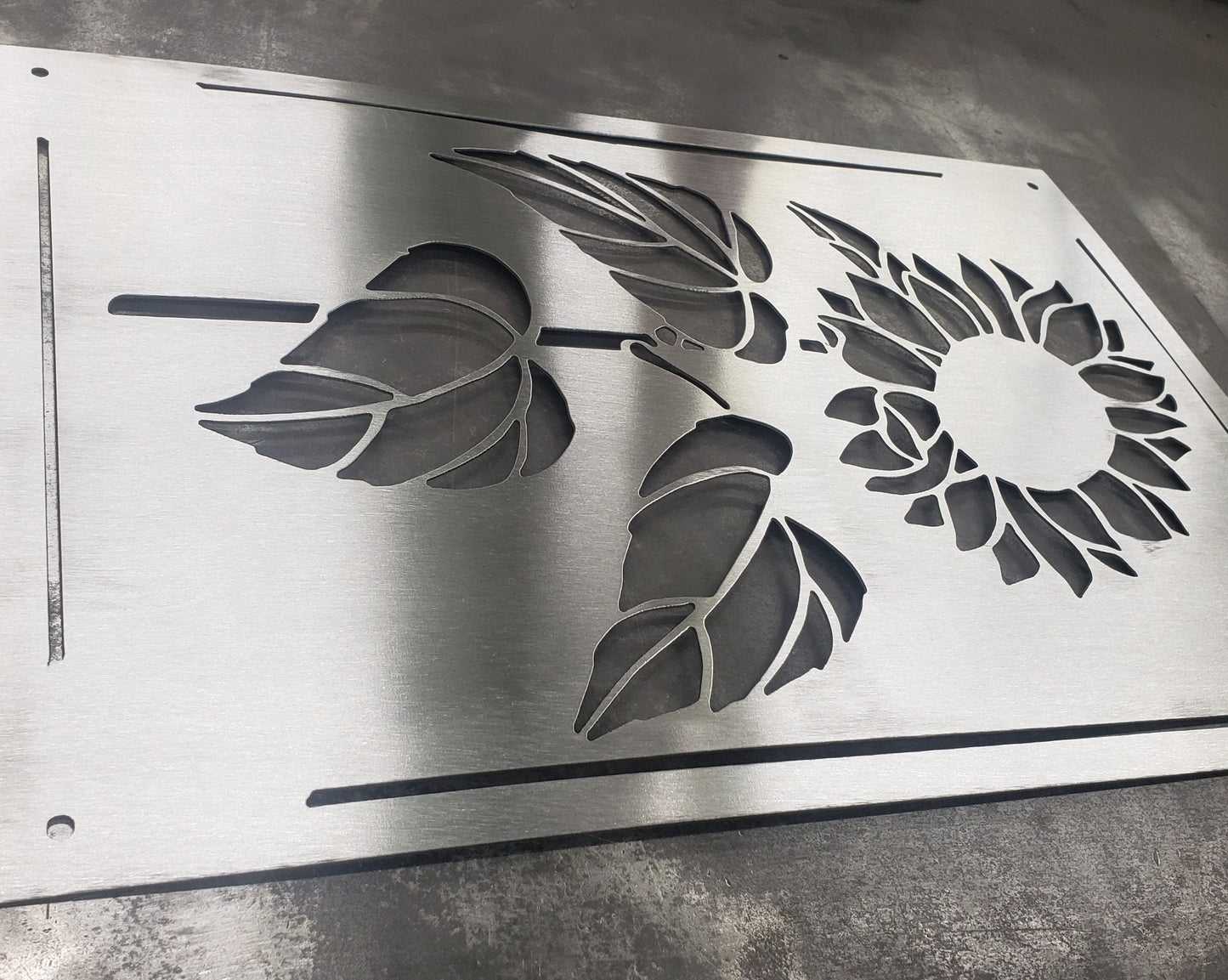 Sun Flower - Metal Sign