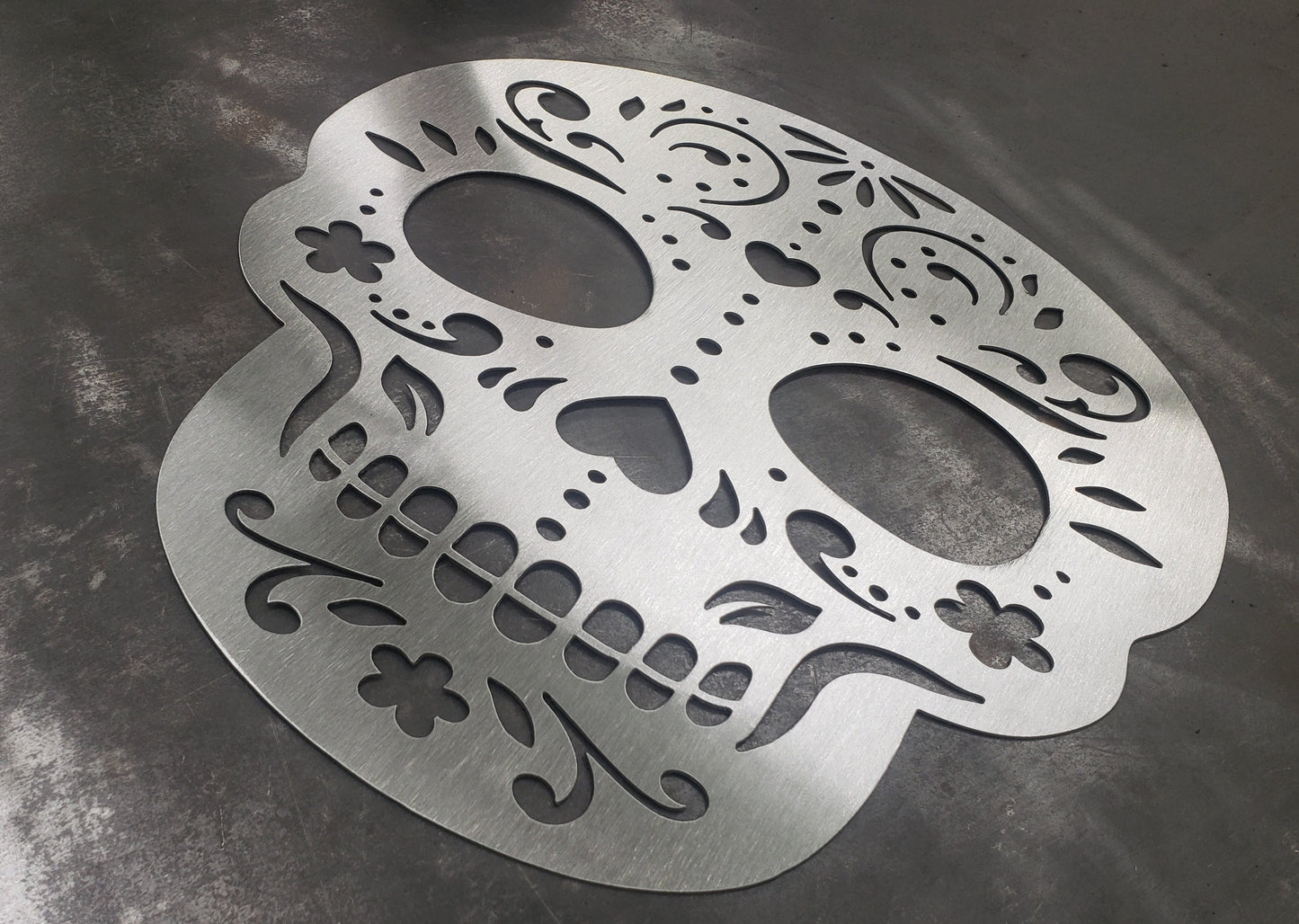 Sugar Skull - Metal Sign